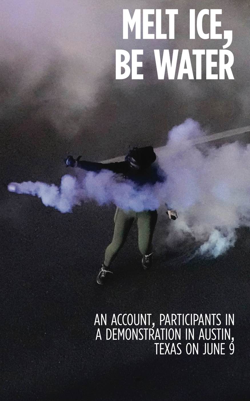 Photo of ‘Melt ICE, Be Water’ front cover